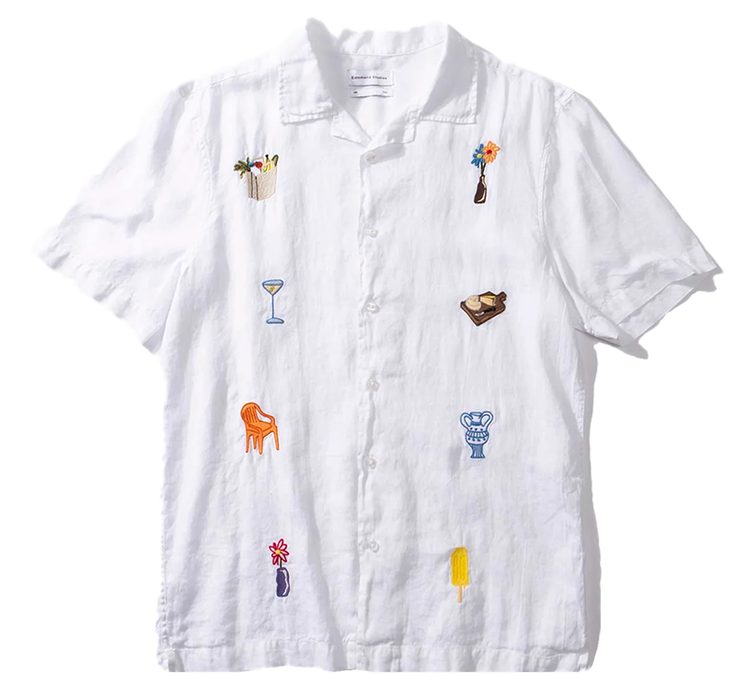 Edmmond Studios BBQ Short Sleeve 'Plain White'