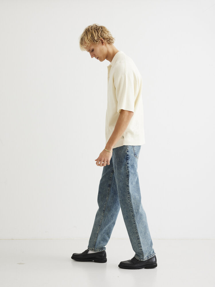 Woodbird Banks Vase Knit 'Off White'