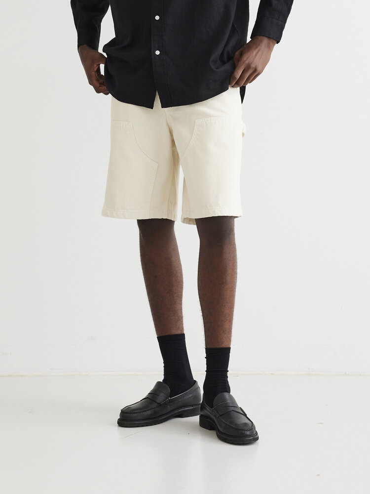 Woodbird Dizzon Carpenter Shorts 'Off White'