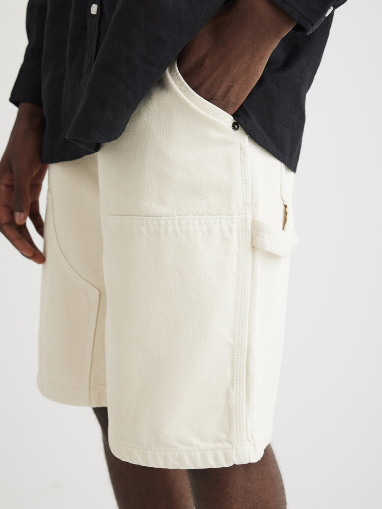 Woodbird Dizzon Carpenter Shorts 'Off White'