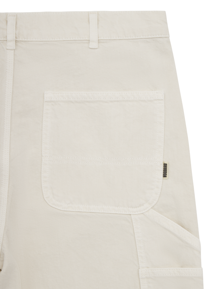 Woodbird Dizzon Carpenter Shorts 'Off White'
