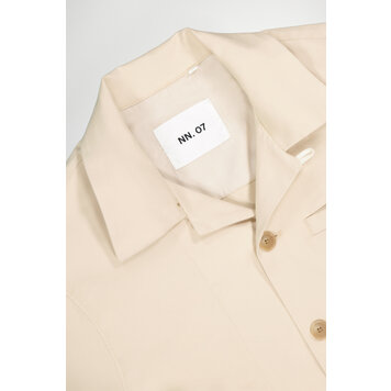 No Nationality 07 Murray 1809 Twill Overshirt 'Ecru'