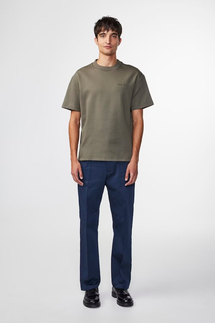 No Nationality 07 Nat 3457 Logo T-shirt 'Capers'