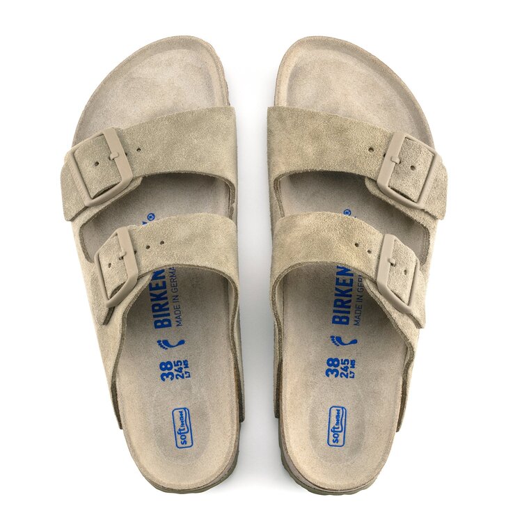 Birkenstock Arizona SFB LEVE 'Faded Khaki'