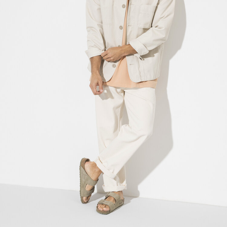 Birkenstock Arizona SFB LEVE 'Faded Khaki'