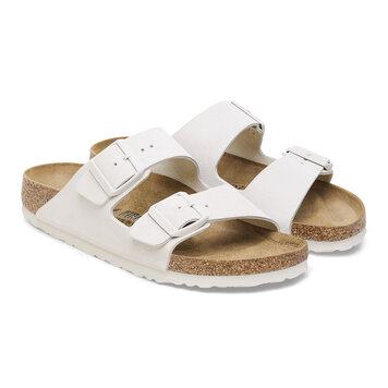 Birkenstock Arizona Suede Leve 'Antique White'