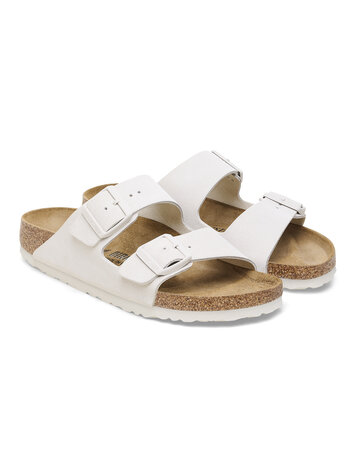 Birkenstock Arizona Suede Leve 'Antique White'