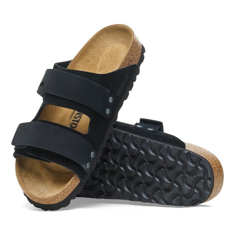 Birkenstock Uji Suede Leve 'Black'