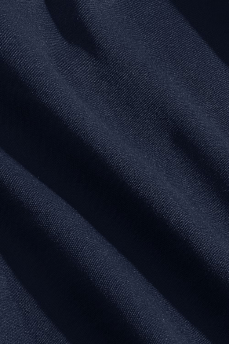 No Nationality 07 Briggs Half Zip 3504 'Navy Blue'