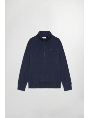 No Nationality 07 Briggs Half Zip 3504 'Navy Blue'