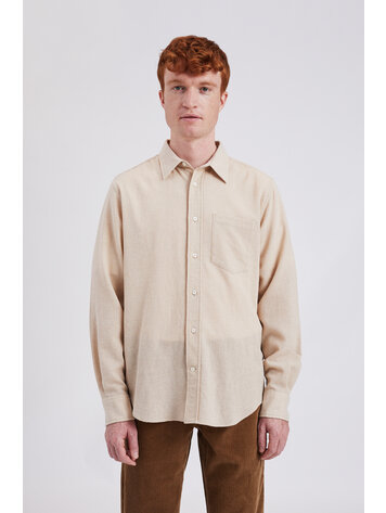 Norse Projects Algot Relaxed Wool Shirt 'Ecru'