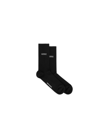 Norse Projects Bjarki Logo Sport Sock 'Black'