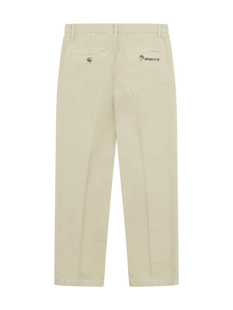 Woodbird Nick Twill Pants 'Stone'