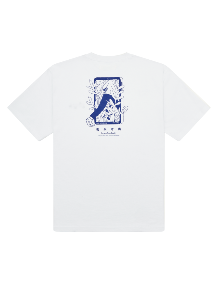 Woodbird Baine Escape Tee 'White'
