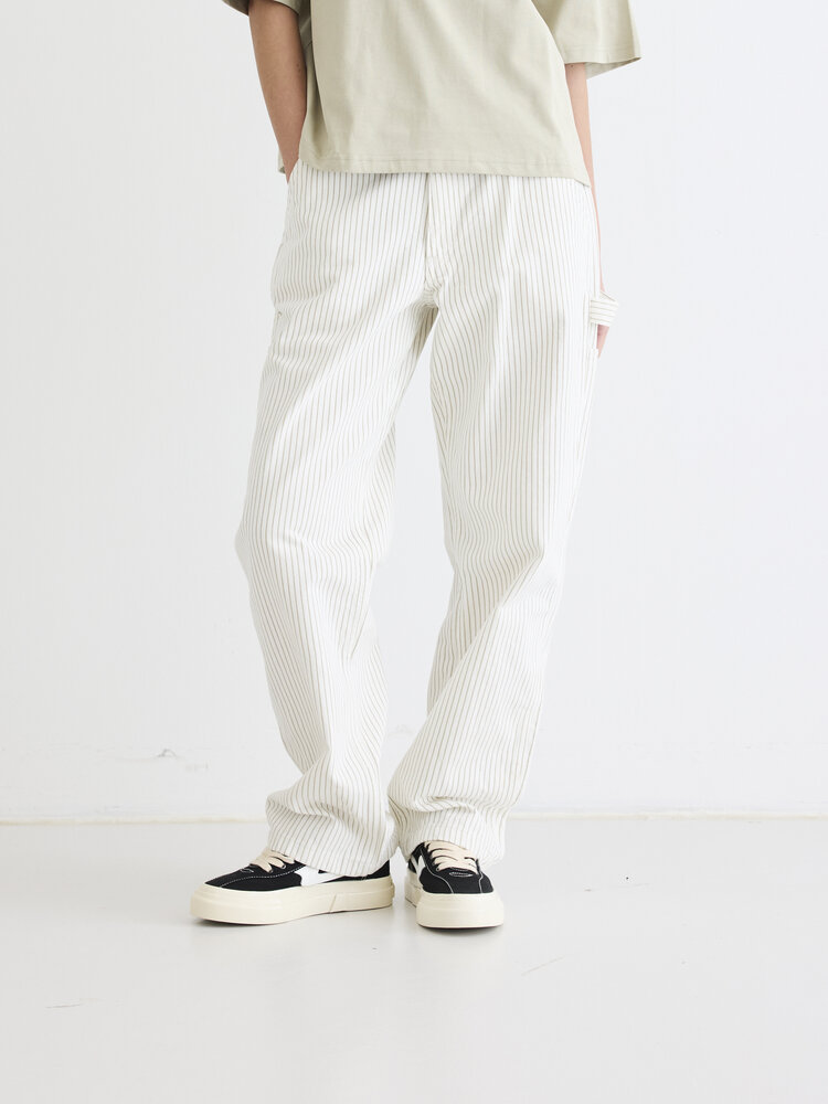 Woodbird Vera Carpenter Pants 'Off White'