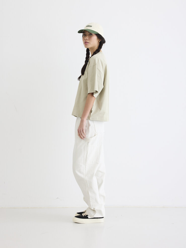 Woodbird Vera Carpenter Pants 'Off White'