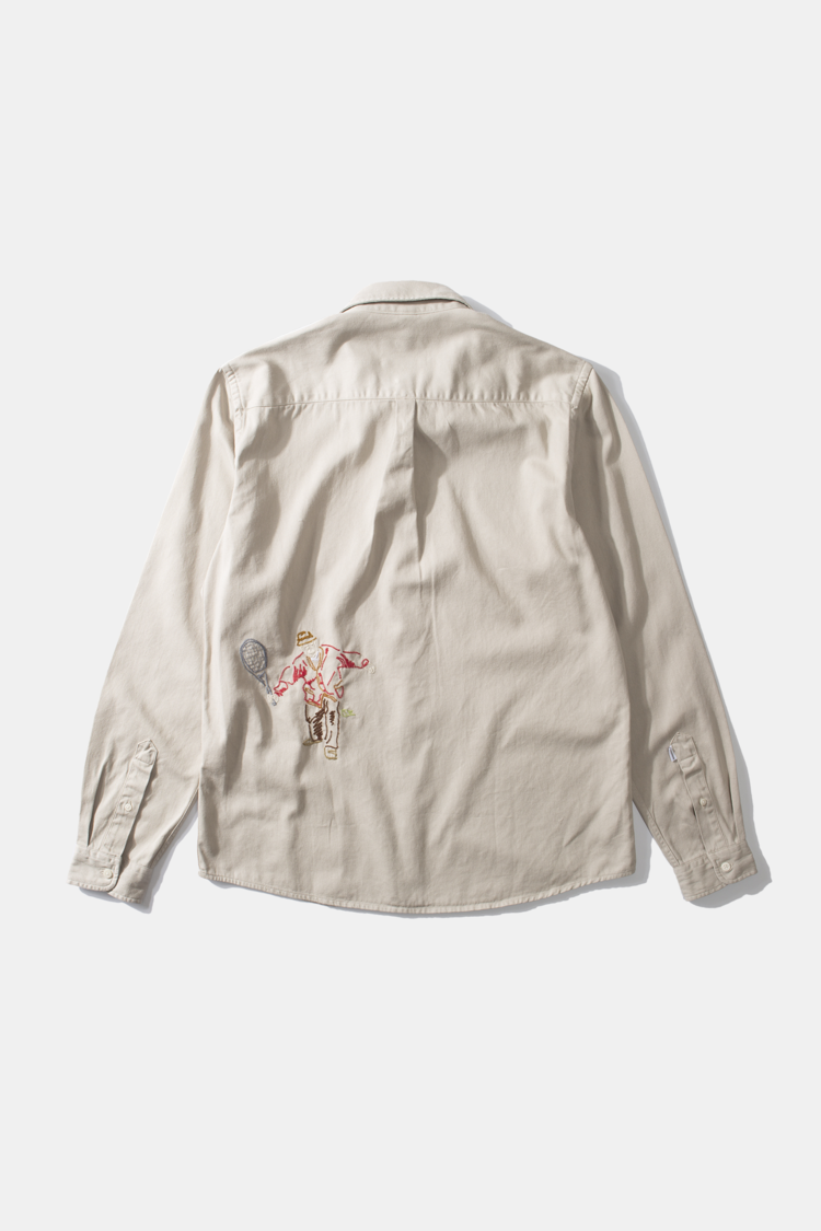 Edmmond Studios Sporting Goods Shirt 'Plain Taupe'