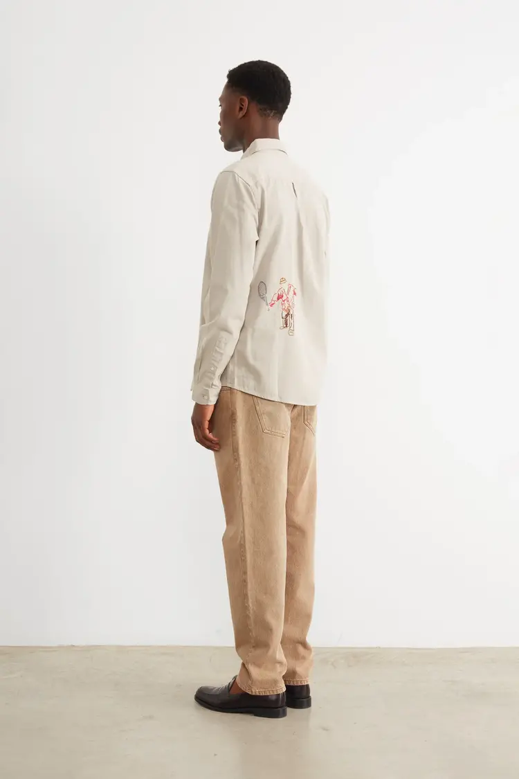 Edmmond Studios Sporting Goods Shirt 'Plain Taupe'