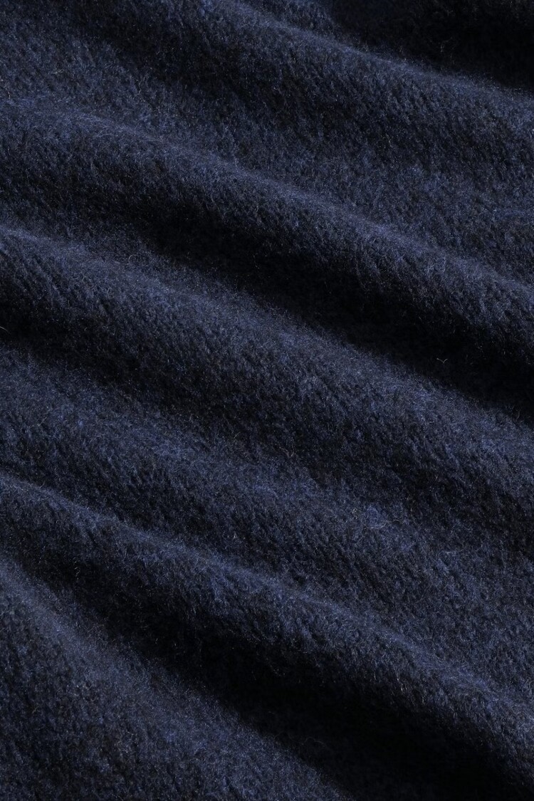 No Nationality 07 Lee 6598 Wool Blend Sweater 'Navy Blue'