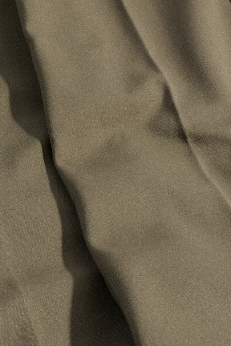 No Nationality 07 Billie 1089 Heavy Wool Blend Drawstring Trouser 'Tarmac'