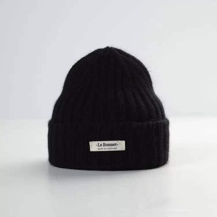 Le Bonnet Le bonnet Logo Beanie 'Onyx'