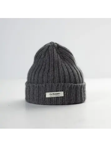 Le Bonnet Le Bonnet Logo Beanie 'Slate Grey'