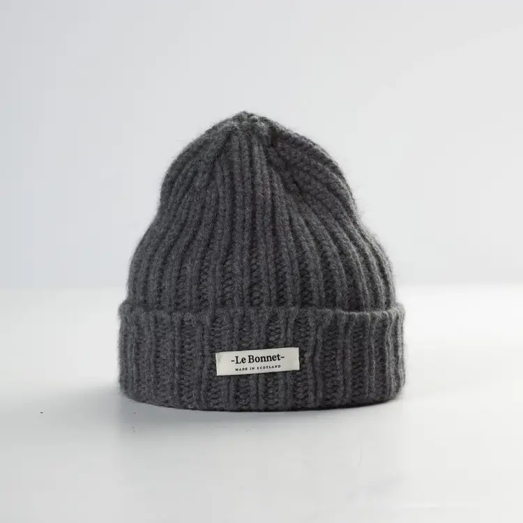 Le Bonnet Le Bonnet Logo Beanie 'Slate Grey'
