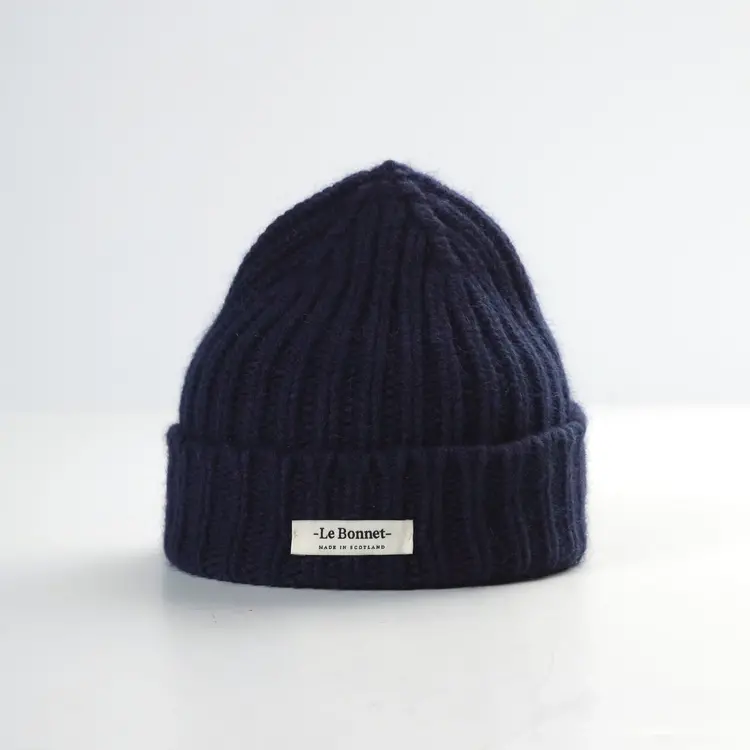 Le Bonnet Le Bonnet Logo Beanie 'Midnight'