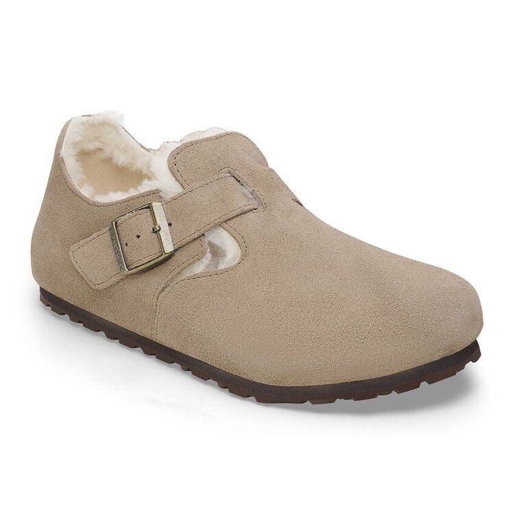 Birkenstock London Shearling LEVE 'Taupe'