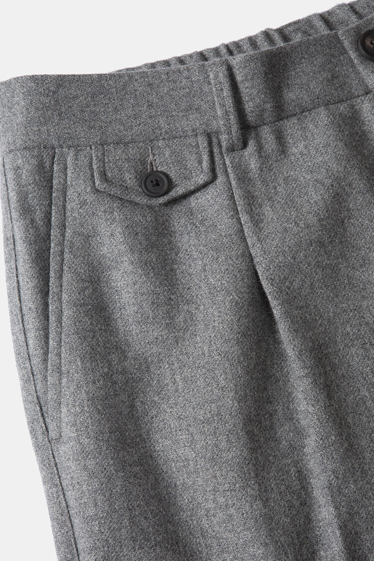 Edmmond Studios Jack Pants 'Light Grey Melange'