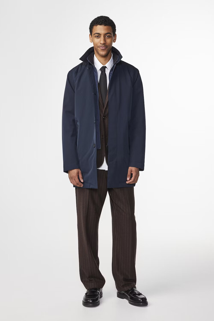 No Nationality 07 Blake 8240 Technical PrimaLoft® Coat 'Navy Blue'