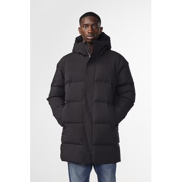 No Nationality 07 Jake 8181 Mid-length Technical Down Jacket 'Black'
