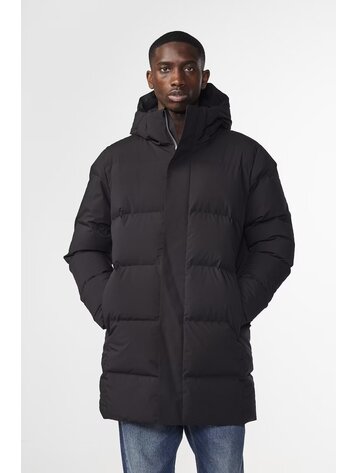No Nationality 07 Jake 8181 Mid-length Technical Down Jacket 'Black'