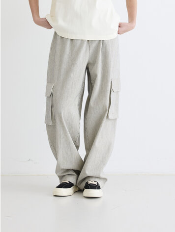 Woodbird Vera Cargo Pants 'Stone'