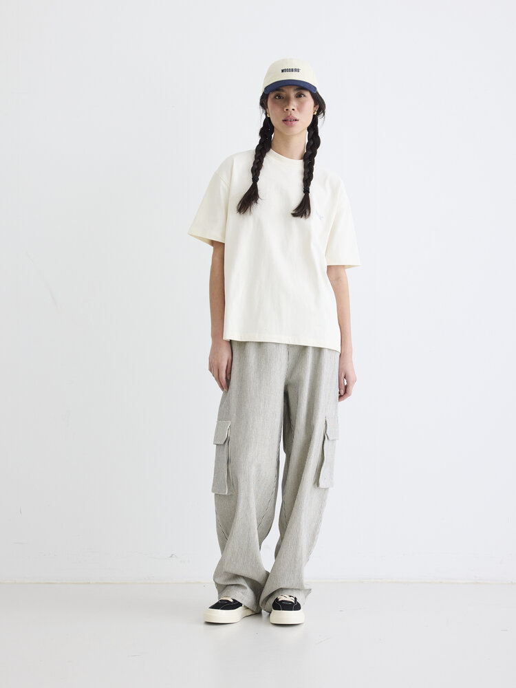 Woodbird Vera Cargo Pants 'Stone'