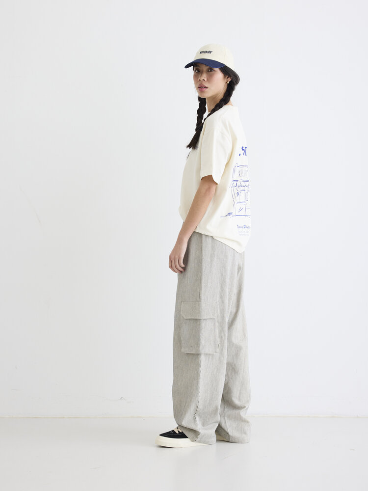 Woodbird Vera Cargo Pants 'Stone'