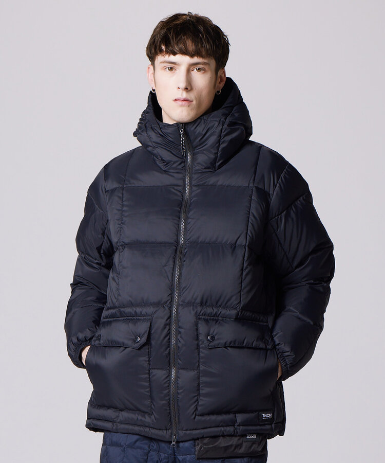 Taion Mountain Packable Volume Down Jacket 'Dark Navy'