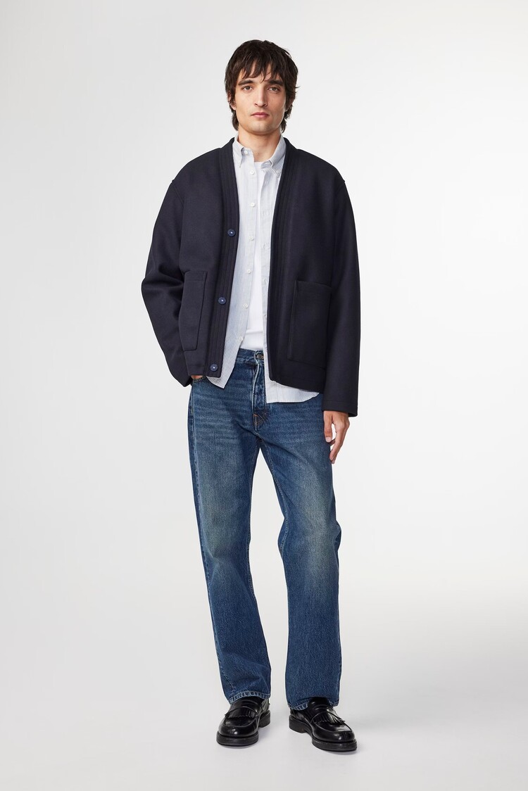 No Nationality 07 Sonny 1847 Relaxed Straight Leg Jeans 'Stonewashed'