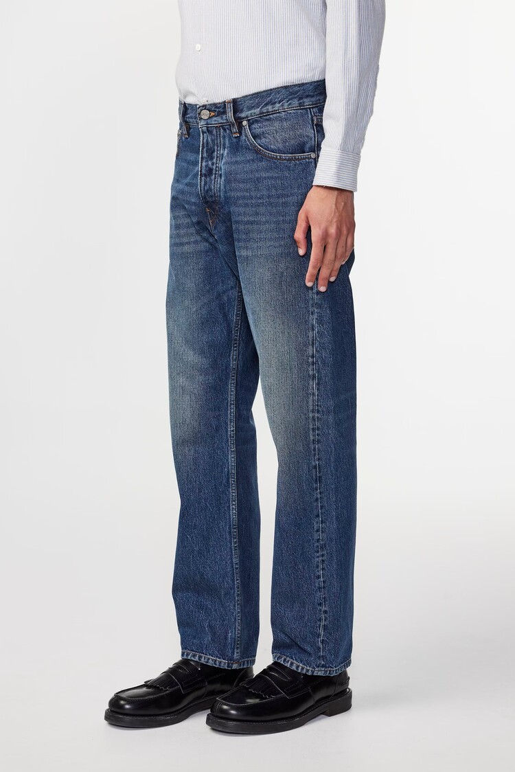 No Nationality 07 Sonny 1847 Relaxed Straight Leg Jeans 'Stonewashed'