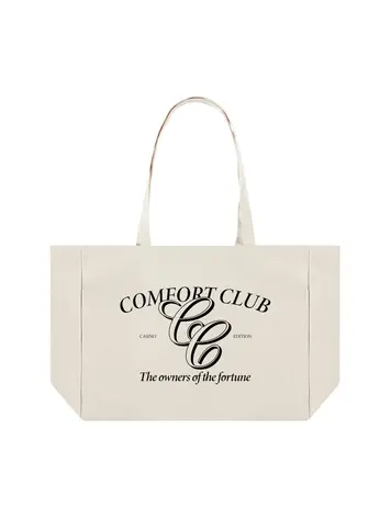 Collectiq Aces Totebag 'Vintage White'