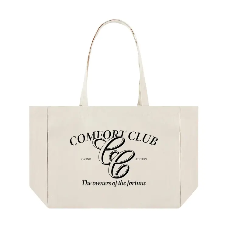 Collectiq Aces Totebag 'Vintage White'