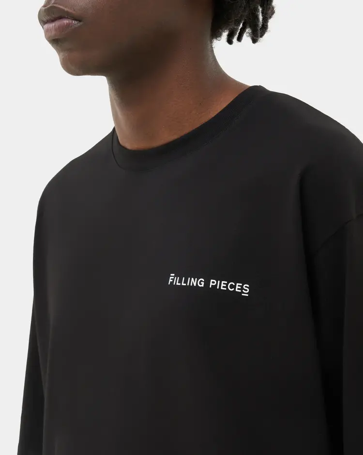 Filling Pieces T-shirt Boxy 'Black'