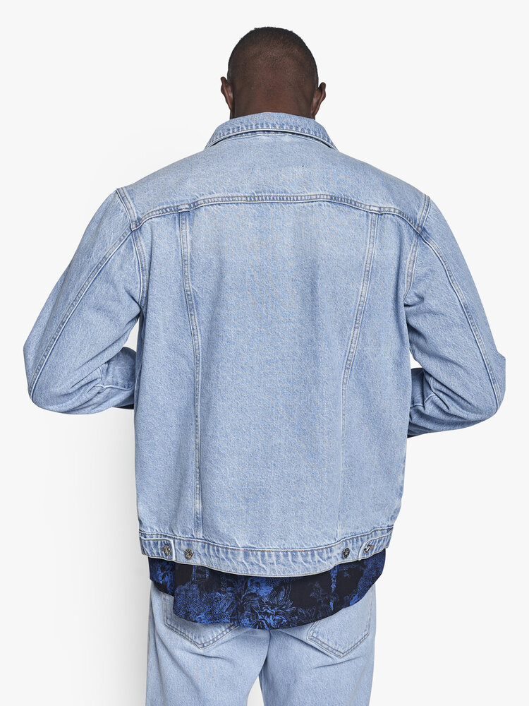 Woodbird Woodbird Mayne Brando Denim Jacket '90s Blue'