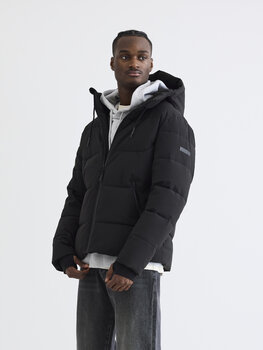 Woodbird Joseph Tech Jacket 'Black'