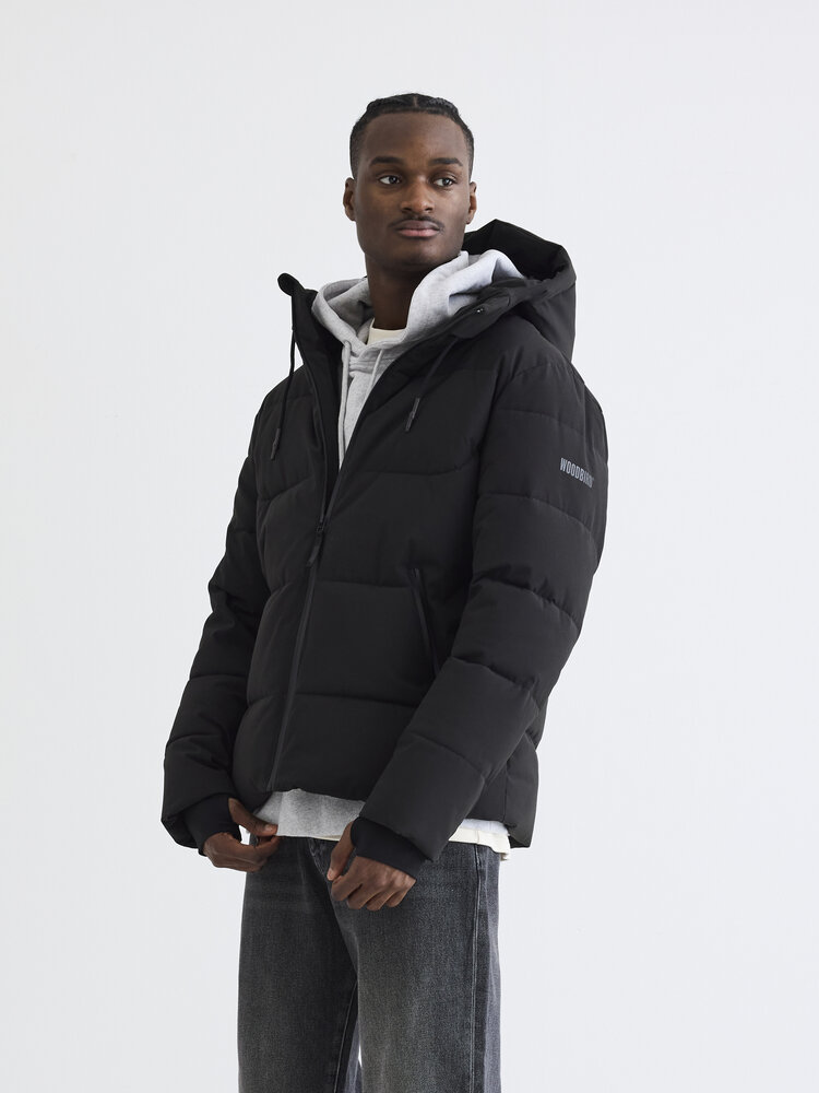 Woodbird Joseph Tech Jacket 'Black'