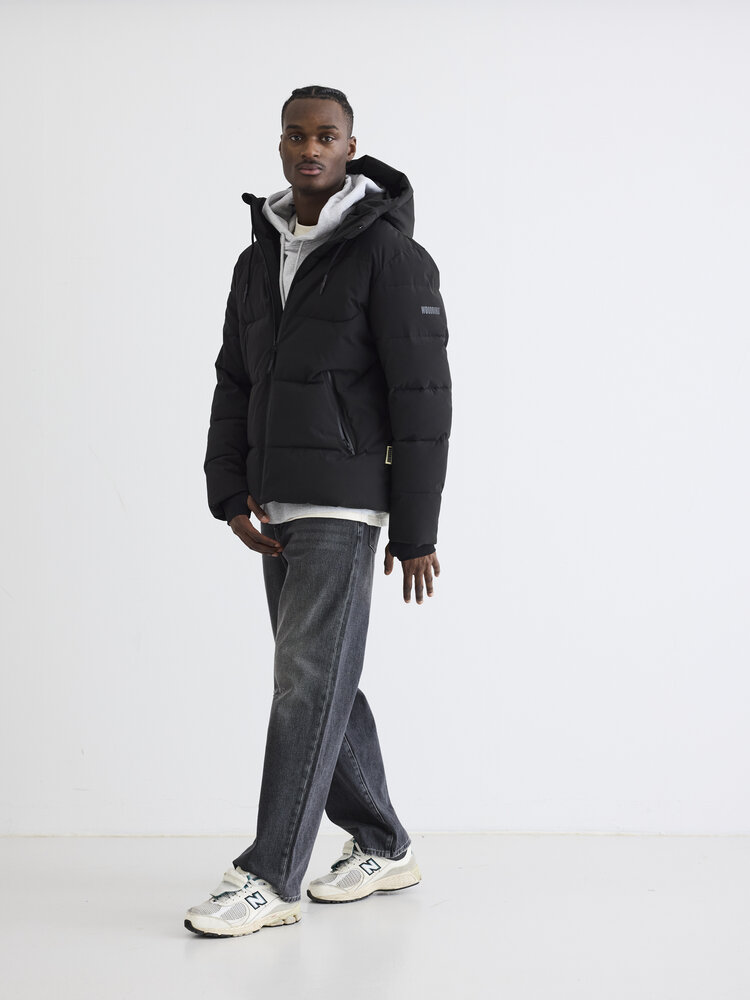 Woodbird Joseph Tech Jacket 'Black'