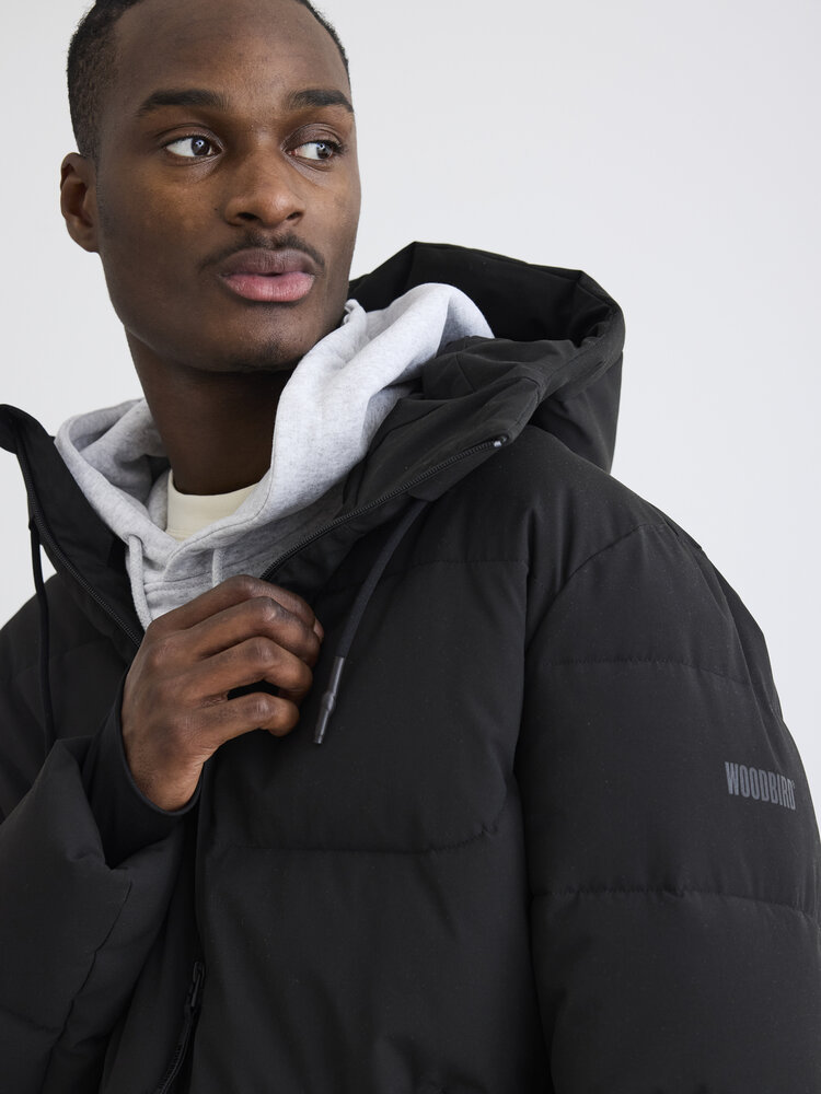 Woodbird Joseph Tech Jacket 'Black'