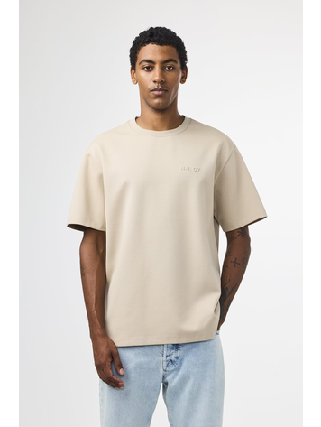 No Nationality 07 Nat 3457 Heavyweight T-Shirt 'White Pepper'