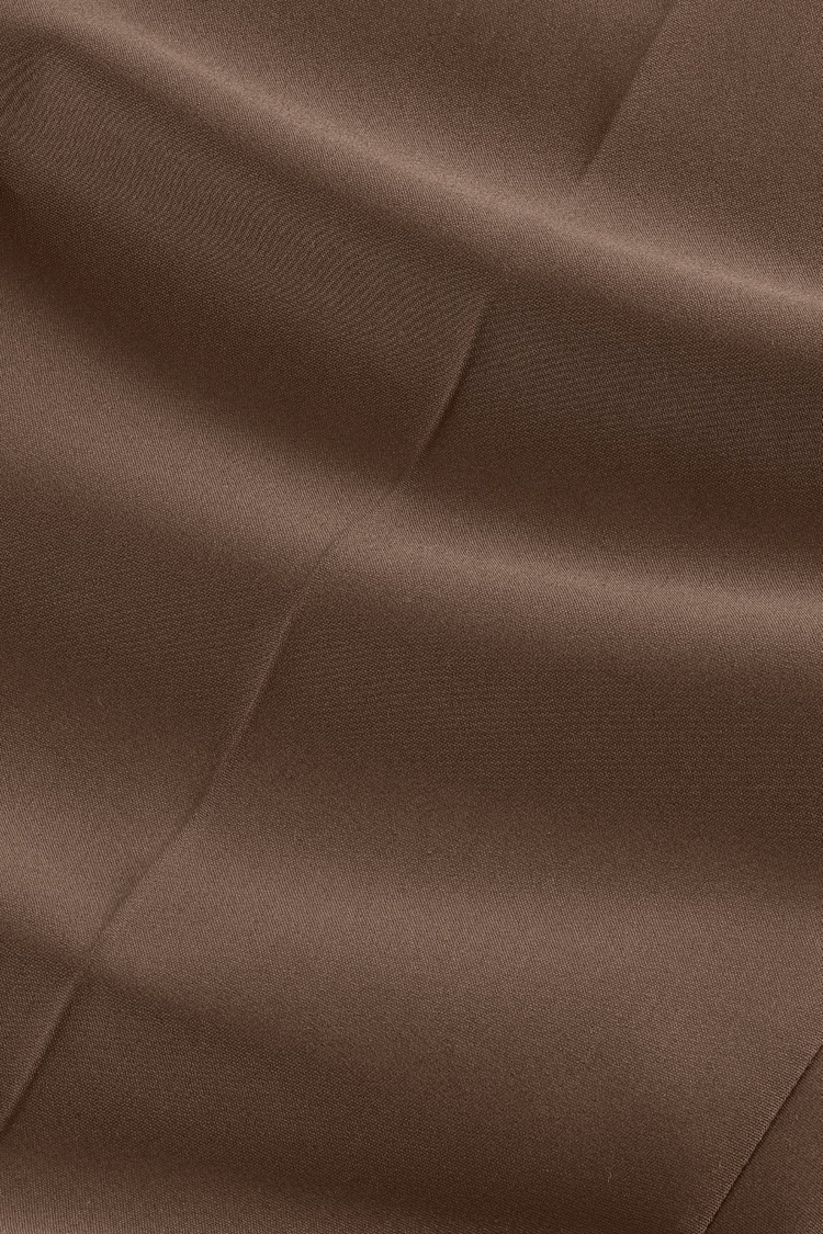 No Nationality 07 Billie 1733 Drawstring Trouser 'Demitasse'