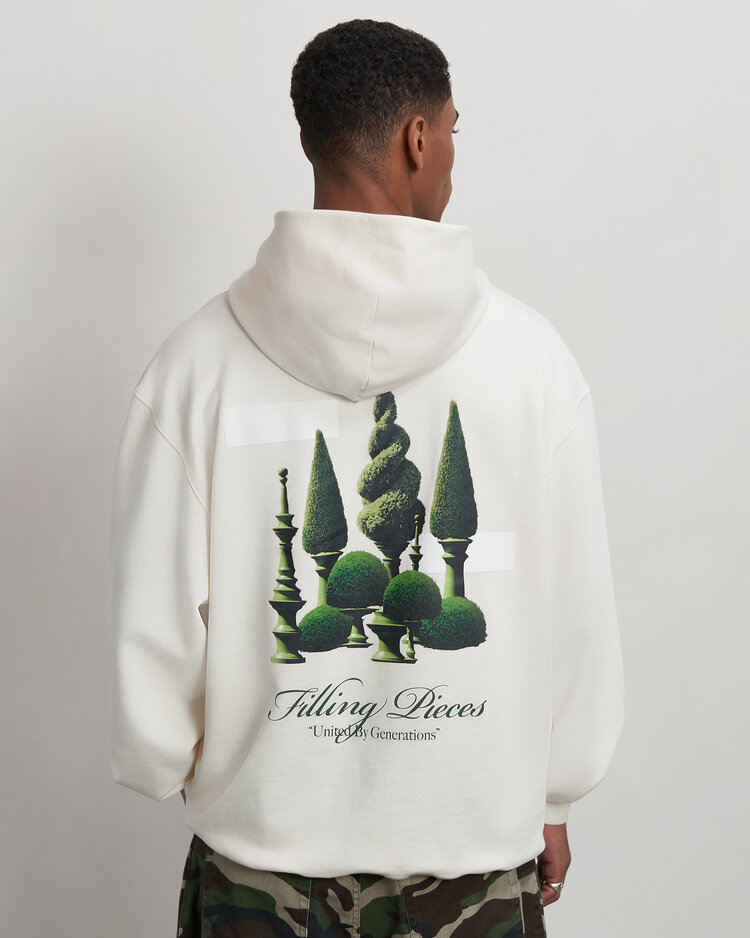 Filling Pieces Hoodie Topiary 'Antique White'